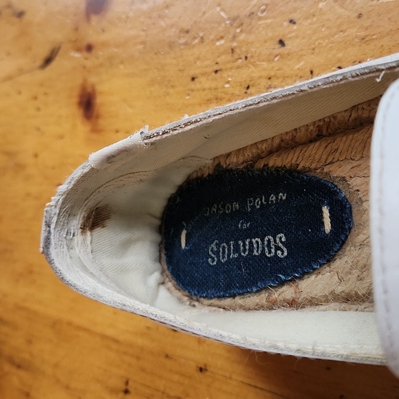 Soludos x Jason Polan Wink Espadrille slip-ons, size 6 - Picture 4 of 9